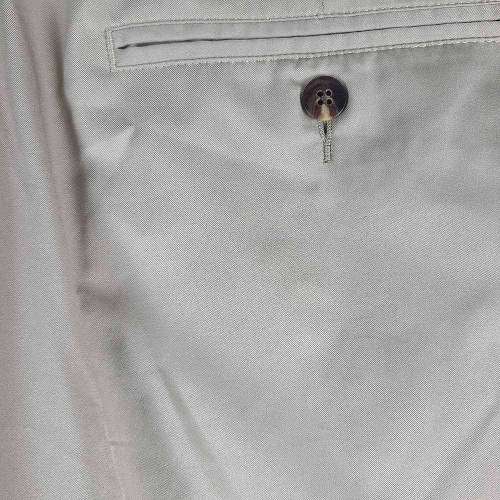 Adidas Pants Mens 36x30 Beige Stone Climalite Activewear Performance Tech Golf *